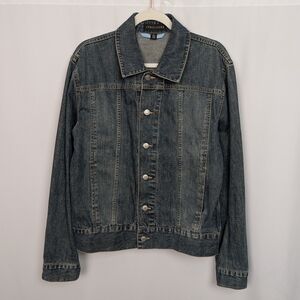 90s Structure Denim Jacket Trucker